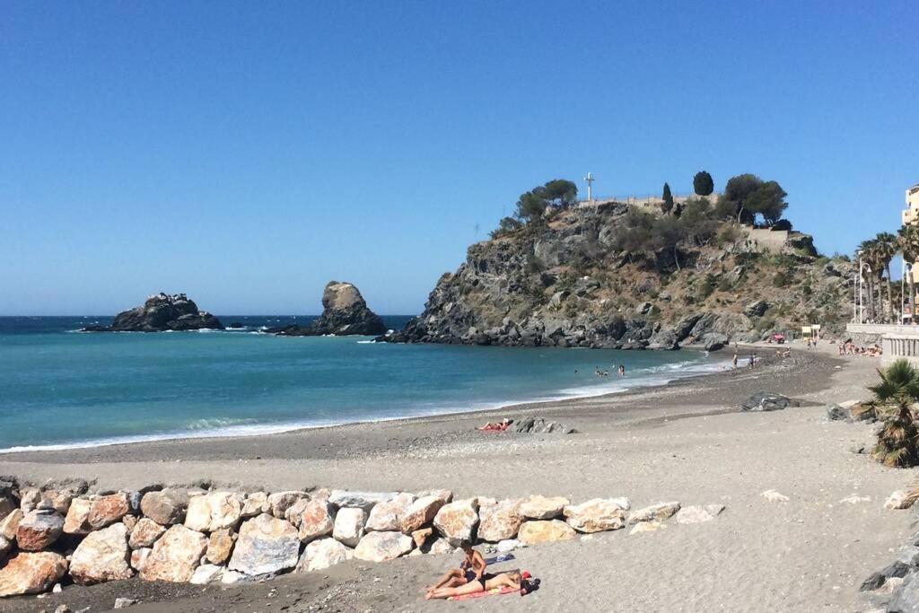 Seaview And Sun All Day Long In Los Pinos, Almunecar, Andalusia ภายนอก รูปภาพ